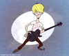 Cartoon: Ryan Oxley of JUiCE (small) by omomani tagged ryan,oxely,juice,uk,british,britin,england,rock,pop,music,guitar
