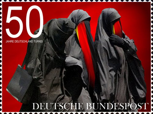 Cartoon: Burka (medium) by willemrasingart tagged germany