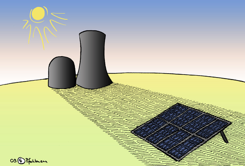 Cartoon: AKW-Schatten (medium) by Pfohlmann tagged akw,atomkraft,kernkraft,atomkraftwerk,kernkraftwerk,energiepolitik,koaltionsverhandlungen,laufzeit,atomausstieg,solarenergie,förderung,subvention,solarzellen,akw,atomkraft,kernkraft,atomkraftwerk,kernkraftwerk,energiepolitik,koaltionsverhandlungen,laufzeit,atomausstieg,energie,solarenergie,förderung,subvention,solarzellen