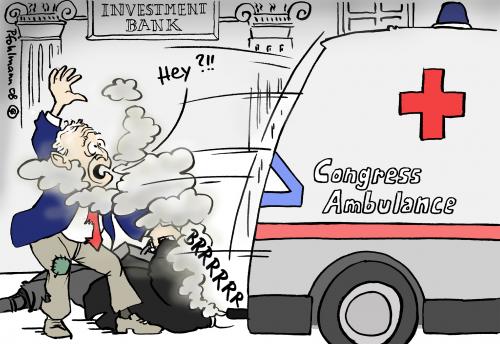 Cartoon: Ambulanz (medium) by Pfohlmann tagged us,usa,finanzkrise,bush,rettung,rettungspaket,kongress,republikaner,us,usa,amerika,finanzkrise,finanzmarkt,wirtschaft,wirtschaftskrise,krise,rettung,rettungspaket,kongress,republikaner,finanzen,banken,bank,börse,george bush,pleite,bankrott,lehmann brothers,hilfe,unterstützung,bankenkrise,george,bush,lehmann,brothers