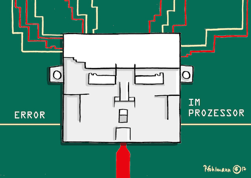 Cartoon: Error Prozessor (medium) by Pfohlmann tagged karikatur,cartoon,color,farbe,2018,usa,global,trump,cpu,prozessor,lücke,sicherheitslücke,google,bannon,buch,buchveröffentlichung,enthüllungen,enthüllungsbuch,psyche,narzissmus,persönlichkeitsstörung,computer,internet,error,platine,festplatte,it,karikatur,cartoon,color,farbe,2018,usa,global,trump,cpu,prozessor,lücke,sicherheitslücke,google,bannon,buch,buchveröffentlichung,enthüllungen,enthüllungsbuch,psyche,narzissmus,persönlichkeitsstörung,computer,internet,error,platine,festplatte,it