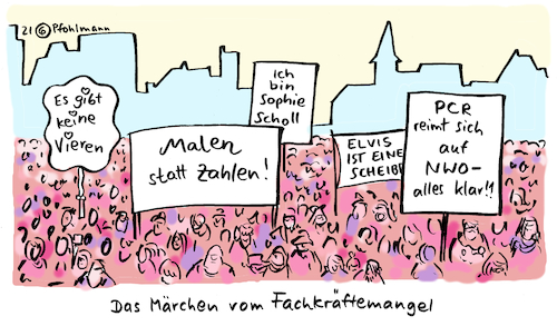 Cartoon: Fachkräftemangelmärchen (medium) by Pfohlmann tagged corona,pandemie,fachkräfte,arbeit,arbeitsmarkt,fachkräftemangel,querdenken,querdenker,verschwörung,verschwörungstheorie,elvis,pcr,nwo,medizin,wissen,wissenschaft,sophie,scholl,antisemitismus,demo,demonstration,corona,pandemie,fachkräfte,arbeit,arbeitsmarkt,fachkräftemangel,querdenken,querdenker,verschwörung,verschwörungstheorie,elvis,pcr,nwo,medizin,wissen,wissenschaft,sophie,scholl,antisemitismus,demo,demonstration