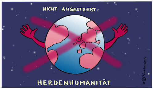 Cartoon: Herdenhumanität (medium) by Pfohlmann tagged 2021,welt,global,menschen,menschheit,pandemie,corona,immunität,herdenimmunität,gesundheit,humanität,menschlichkeit,globus,erde,erdball,2021,welt,global,menschen,menschheit,pandemie,corona,immunität,herdenimmunität,gesundheit,humanität,menschlichkeit,globus,erde,erdball