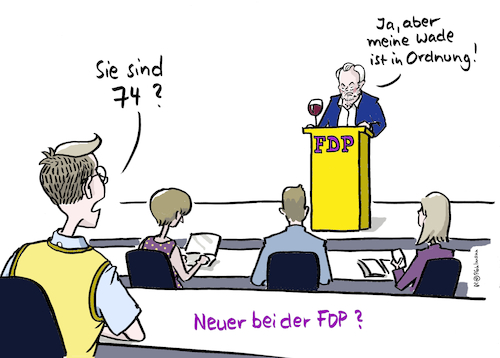 Cartoon: Kubickis Wade (medium) by Pfohlmann tagged kubicki,fdp,parteivorsitz,vorsitzender,wahl,parteitag,alter,wm,fußball,nationalmannschaft,kader,torwart,torhüter,neuer,wade,verletzung,sport,fitness,aufgebot,gesundheit,kandidatur,kubicki,fdp,parteivorsitz,vorsitzender,wahl,parteitag,alter,wm,fußball,nationalmannschaft,kader,torwart,torhüter,neuer,wade,verletzung,sport,fitness,aufgebot,gesundheit,kandidatur