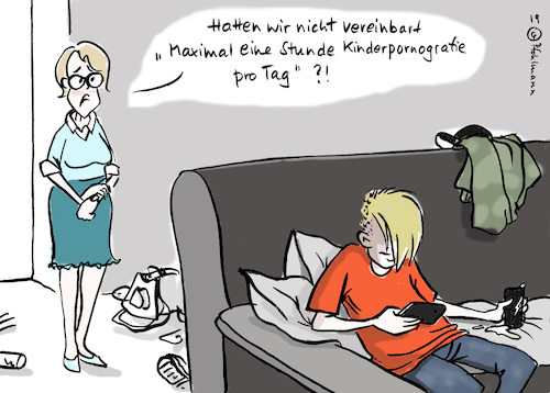 Cartoon: Pornozeitvertrag (medium) by Pfohlmann tagged 2019,kinderporno,kinderpornografie,internet,sexueller,missbrauch,gruppenchat,chat,kinder,jugendliche,smartphone,whatsapp,erziehung,eltern,handy,2019,kinderporno,kinderpornografie,internet,gruppenchat,chat,kinder,jugendliche,smartphone,whatsapp,erziehung,eltern,handy