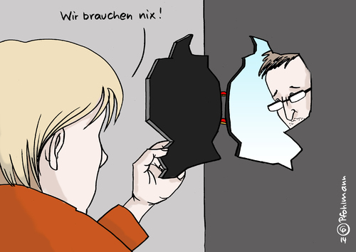 Cartoon: Snowden an der Tür (medium) by Pfohlmann tagged karikatur,cartoon,color,farbe,2014,deutschland,snowden,merkel,bundeskanzlerin,regierung,bundesregierung,usa,russland,asyl,befragung,nsa,untersuchungsausschuss,türloch,tür,türsteher,karikatur,cartoon,color,farbe,2014,deutschland,snowden,merkel,bundeskanzlerin,regierung,bundesregierung,usa,russland,asyl,befragung,nsa,untersuchungsausschuss,türloch,tür,türsteher