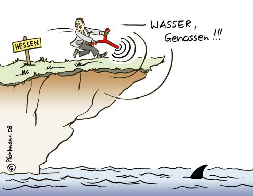 Cartoon: Wünschelrute (medium) by Pfohlmann tagged wünschelrute,hessen,landtagswahl,ypsilanti,ypsilon,schäfer,gümbel,wasser,wahlkampf,kandidat,spd,wünschelrute,hessen,landtagswahl,andrea ypsilanti,ypsilon,schäfer,schäfer gümbel,wasser,wahlkampf,wahl,wahlen,kandidat,spd,kandidatur,andrea,ypsilanti,gümbel