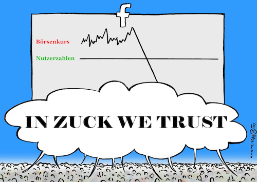 Cartoon: Zuck Trust (medium) by Pfohlmann tagged karikatur,cartoon,color,farbe,2018,usa,global,facebook,zuckerberg,user,nutzer,abhängigkeit,monopol,in,zuck,we,trust,vertrauen,plattform,naivität,privatsphäre,accounts,börsenkurs,aktienkurs,kursverlust,kündigungen,abmeldungen,geschäftsmodell,regulierung,vorladung,einladung,kongress,befragung,aufklärung,datenskandal,cambridge,analytica,vertrauensverlust,account,abwanderung,brexit,trump,wahlkampf,beeinflussung,manipulation,arroganz,internet,konzern,wertverlust,datenmissbrauch,datenschutz,karikatur,cartoon,color,farbe,2018,usa,global,facebook,zuckerberg,user,nutzer,abhängigkeit,monopol,in,zuck,we,trust,vertrauen,plattform,naivität,privatsphäre,accounts,börsenkurs,aktienkurs,kursverlust,kündigungen,abmeldungen,geschäftsmodell,regulierung,vorladung,einladung,kongress,befragung,aufklärung,datenskandal,cambridge,analytica,vertrauensverlust,account,abwanderung,brexit,trump,wahlkampf,beeinflussung,manipulation,arroganz,internet,konzern,wertverlust,datenmissbrauch,datenschutz