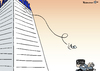 Cartoon: Bankenabgabe (small) by Pfohlmann tagged finanzkrise,bankenkrise,bank,geld,abgabe,bankenabgabe,finanzminister,schäuble,deutschland