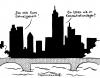 Cartoon: Bankenviertel (small) by Pfohlmann tagged bankenkrise,finanzkrise,sinn,ifo,juden,konzentrationslager,kz,bankenviertel,frankfurt,skyline