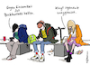 Cartoon: Blickkontakt gg. Einsamkeit (small) by Pfohlmann tagged einsamkeit,tabu,alleinsein,jugendliche,teenager,alte,senioren,digitalisierung,smartphone,blickkontakt,verbindung,beziehung,körpersprache,mimik,gesicht,augen,display,smombie,beziehungen,trennung,isolation