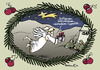 Cartoon: Der Weihnachtsengel von Kundus (small) by Pfohlmann tagged kundus,afghanistan,bundeswehr,isaf,truppenbesuch,zu,guttenberg,stephanie,engel,weihnachten,christkind,geschenk,geschenke,soldaten,soldatinnen