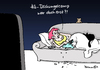 Cartoon: Dschungelcamp (small) by Pfohlmann tagged karikatur,cartoon,2016,color,deutschland,dschungelcamp,tv,flüchtlinge,flüchtlingskrise,calais,dschungel,lager,flüchtlingslager,grenze,europa,fernsehen,fernseher,bildschirm,zuschauer,zuschauerin,rtl,doku,dokusoap,promis,sofa,couch,sendung,programm,reality
