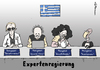 Cartoon: Expertenregierung (small) by Pfohlmann tagged karikatur,color,farbe,2012,griechenland,griechische,expertenregierung,experten,regierungsbildung,neuwahl,neuwahlen,wahl,wahlen,parlamentswahlen,parlament,parteien,koalition