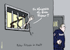 Cartoon: König in Haft (small) by Pfohlmann tagged könig,königreich,deutschland,fitzek,peter,haft,gefängnis,knast,frisör,friseur,frisur,zopf,pferdeschwanz,reichsbürger,selbstverwalter,verfassung,grundgesetz,häftling,haftanstalt,justizvollzugsanstalt,haare