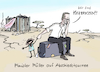 Cartoon: Müllers Abschiedstournee (small) by Pfohlmann tagged 2020,deutschland,global,armut,entwicklungshilfe,minister,müller,csu,abschied,welthandel,ausbeutung,hunger,hungerkrise,flucht