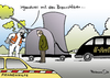 Cartoon: Pannenhilfe (small) by Pfohlmann tagged elektroauto,elektromotor,elektroantrieb,pkw,auto,strom,atomstrom,kernkraft,atomkraftwerk,akw,atomkraft,kernkraftwerk,brennstäbe,adac,panne,pannenhilfe