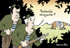 Cartoon: Problembärliner (small) by Pfohlmann tagged csu,bayern,berlin,söder,seehofer,bär,problembär,jäger,schrotflinte,gewehr,landesgruppe