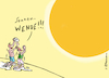 Cartoon: Sonnenwende JETZT (small) by Pfohlmann tagged hitze,hitzewelle,wetter,klima,sonne,sonnwend,sonnenwende,schweiß,sommer