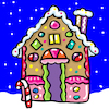 Cartoon: Lebkuchen Haus (small) by sabine voigt tagged lebkuchen,jesus,krippe,weihnachten,heilige,drei,könige,christentum,religion,kirche,fest,geschenke