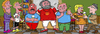Cartoon: public viewing fussball (small) by sabine voigt tagged public,viewing,fussball