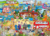 Cartoon: Wimmelbild England (small) by sabine voigt tagged wimmelbild,london,tower,queen,themse,england,brexit,europa,great,britain,westminster,bus,paddington