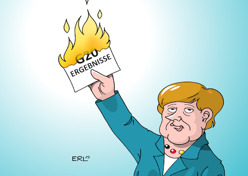 Cartoon: Anführerein der freien Welt (medium) by Erl tagged g20,gipfel,industrieländer,schwellenländer,weltpolitik,gespräche,handel,nationalismus,abschottung,klimaleugner,rechtspopulismus,usa,präsident,donald,trump,unberechenbarkeit,erdogan,putin,blockade,bundeskanzlerin,angela,merkel,anführerin,freiheitsstatue,hamburg,krawalle,feuer,ausschreitungen,ergebnisse,karikatur,erl,g20,gipfel,industrieländer,schwellenländer,weltpolitik,gespräche,handel,nationalismus,abschottung,klimaleugner,rechtspopulismus,usa,präsident,donald,trump,unberechenbarkeit,erdogan,putin,blockade,bundeskanzlerin,angela,merkel,anführerin,freiheitsstatue,hamburg,krawalle,feuer,ausschreitungen,ergebnisse,karikatur,erl