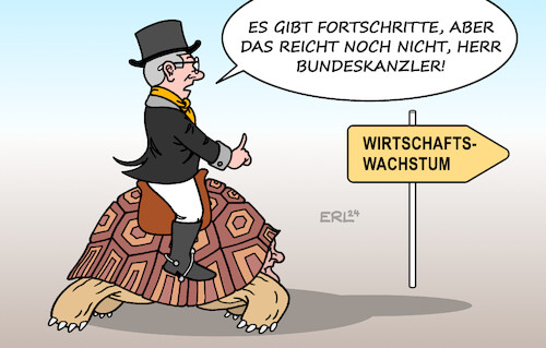 Cartoon: Arbeitgeber (medium) by Erl tagged politik,wirtschaft,deutschland,kritik,arbeitgeber,bundeskanzler,scholz,wirtschaftswachstum,schildkröte,karikatur,erl,politik,wirtschaft,deutschland,kritik,arbeitgeber,bundeskanzler,scholz,wirtschaftswachstum,schildkröte,karikatur,erl