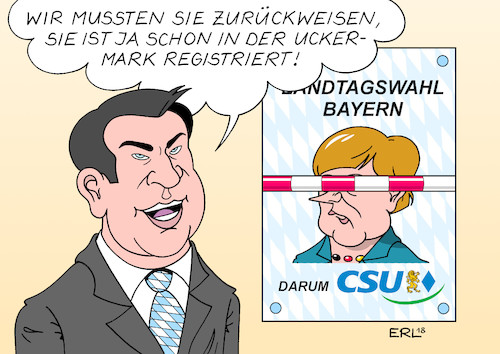 Bayernwahl ohne Merkel