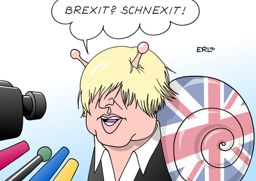 Cartoon: Brexit Boris (medium) by Erl tagged brexit,großbritannien,eu,austritt,referendum,sieg,umsetzung,langsamkeit,ruhe,boris,johnson,schnecke,europa,eile,karikatur,erl,brexit,großbritannien,eu,austritt,referendum,sieg,umsetzung,langsamkeit,ruhe,boris,johnson,schnecke,europa,eile,karikatur,erl