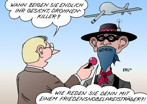 Cartoon: Drohnen (medium) by Erl tagged usa,präsident,obama,drohnen,tötung,mord,killer,transparenz,klage,new,york,times,zeitung,geheim,geheimhaltung,usa,präsident,obama,drohnen,tötung,mord,killer,transparenz,klage,new,york,times,zeitung,geheim,geheimhaltung