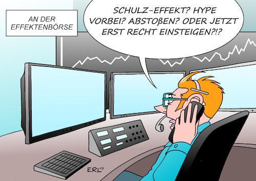 Cartoon: Effektenbörse (medium) by Erl tagged wahl,landtagswahl,saarland,test,bundestagswahl,sieg,cdu,spd,schulzeffekt,effekt,kanzlerkandidat,martin,schulz,aufwind,hype,dämpfer,spekulation,einschätzung,effektenbörse,börse,börsenhändler,karikatur,erl,wahl,landtagswahl,saarland,test,bundestagswahl,sieg,cdu,spd,schulzeffekt,effekt,kanzlerkandidat,martin,schulz,aufwind,hype,dämpfer,spekulation,einschätzung,effektenbörse,börse,börsenhändler,karikatur,erl