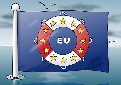 Cartoon: eigentlich unsinkbar (medium) by Erl tagged eu,finanzkrise,griechenland,irland,portugal,rettung,rettungsring,flagge,euro,europa,flut,sinken,unsinkbar,irland,krise,finanzkrise,finanzen,pleite,eu,griechenland,portugal,rettung,rettungsring,flagge,europa,flut,sinken,unsinkbar
