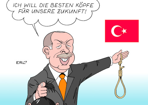 Cartoon: Erdogan II (medium) by Erl tagged türkei,putsch,versuch,präsident,erdogan,säuberung,verhaftungen,militär,presse,journalisten,bildungssystem,lehrer,polizei,justiz,einschnitt,pressefreiheit,meinungsfreiheit,grundrechte,umbau,demokratie,präsidialsystem,autokratie,alleinherrschaft,sultan,gefängnis,volk,spaltung,karikatur,erl,türkei,putsch,versuch,präsident,erdogan,säuberung,verhaftungen,militär,presse,journalisten,bildungssystem,lehrer,polizei,justiz,einschnitt,pressefreiheit,meinungsfreiheit,grundrechte,umbau,demokratie,präsidialsystem,autokratie,alleinherrschaft,sultan,gefängnis,volk,spaltung,karikatur,erl