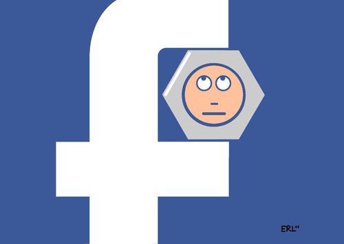 Cartoon: Facebook (medium) by Erl tagged zuckerbook,facebook,internet,kommunikation,social network,netzwerk,soziales netzwerk,freunde,gott,mark zuckerberg,freundschaft,social,network,soziales,mark,zuckerberg