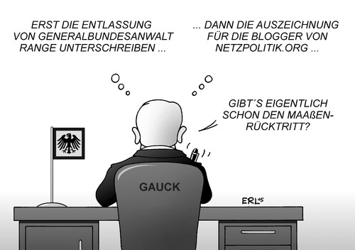 Gauck Landesverrat-Affäre