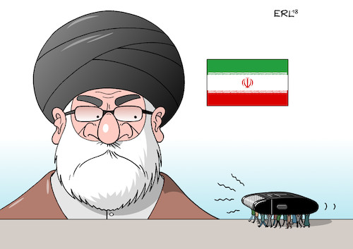 Cartoon: Iran (medium) by Erl tagged iran,staat,islam,geistliche,regierung,macht,einfluss,nahost,wirtschaft,lebensverhältnisse,meinungsfreiheit,demokratie,unterdrückung,proteste,führung,turban,bart,rasierapparat,demonstration,demonstranten,karikatur,erl,iran,staat,islam,geistliche,regierung,macht,einfluss,nahost,wirtschaft,lebensverhältnisse,meinungsfreiheit,demokratie,unterdrückung,proteste,führung,turban,bart,rasierapparat,demonstration,demonstranten,karikatur,erl