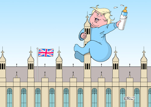 Cartoon: King Don (medium) by Erl tagged politik,usa,präsident,donald,trump,rechtspopulismus,nationalismus,rüpel,besuch,großbritannien,gb,uk,einmischung,innenpolitik,brexit,hart,no,deal,empfehlung,lob,boris,johnson,nigel,farage,brüskierung,theresa,may,queen,elizabeth,ii,london,parlament,king,kong,karikatur,erl,politik,usa,präsident,donald,trump,rechtspopulismus,nationalismus,rüpel,besuch,großbritannien,gb,uk,einmischung,innenpolitik,brexit,hart,no,deal,empfehlung,lob,boris,johnson,nigel,farage,brüskierung,theresa,may,queen,elizabeth,ii,london,parlament,king,kong,karikatur,erl