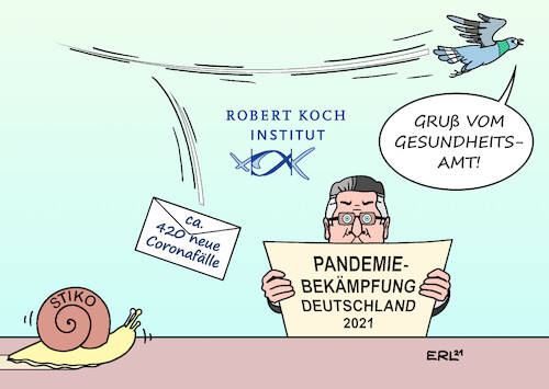 Cartoon: Lauterbach hilf! (medium) by Erl tagged politik,corona,virus,pandemie,covid19,vierte,welle,deutschland,pandemiebekämpfung,veraltet,gesundheitsämter,brieftauben,stiko,schnecke,rki,chef,lothar,wieler,genervt,hoffnung,gesundheitsminister,karl,lauterbach,spd,ampel,karikatur,erl,politik,corona,virus,pandemie,covid19,vierte,welle,deutschland,pandemiebekämpfung,veraltet,gesundheitsämter,brieftauben,stiko,schnecke,rki,chef,lothar,wieler,genervt,hoffnung,gesundheitsminister,karl,lauterbach,spd,ampel,karikatur,erl