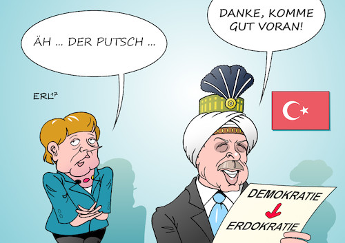 Merkel bei Erdogan