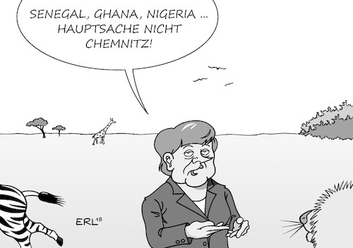 Merkel in Afrika Merkel in Afrika