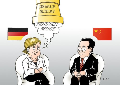 Merkel in China