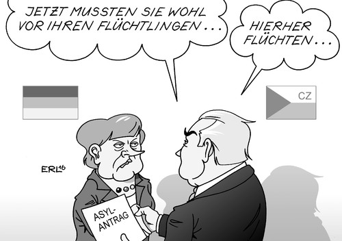 Merkel in Tschechien Merkel in Tschechien