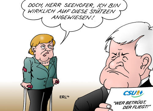 Cartoon: Merkel Zuwanderung (medium) by Erl tagged csu,armut,zuwanderung,armutszuwanderung,freizügigkeit,eu,betrug,sanktion,bayern,ministerpräsident,horst,seehofer,bundeskanzlerin,angela,merkel,ski,skilanglauf,sturz,beckenbruch,krücken,stütze,sozialsystem,csu,armut,zuwanderung,armutszuwanderung,freizügigkeit,eu,betrug,sanktion,bayern,ministerpräsident,horst,seehofer,bundeskanzlerin,angela,merkel,ski,skilanglauf,sturz,beckenbruch,krücken,stütze,sozialsystem