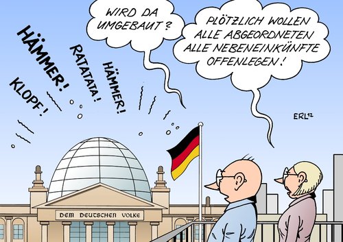 Cartoon: Nebeneinkünfte (medium) by Erl tagged spd,kanzlerkandidat,peer,steinbrück,nebeneinkünfte,vorträge,reden,bundestag,abgeordnete,bundestagsabgeordnete,regelung,offenlegung,offenlegen,transparenz,reichstag,gesetz,spd,kanzlerkandidat,peer,steinbrück,nebeneinkünfte,vorträge,reden,bundestag,abgeordnete,bundestagsabgeordnete,regelung,offenlegung,offenlegen,transparenz,reichstag,gesetz