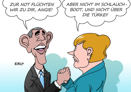 Obama Merkel