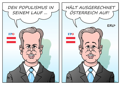 Cartoon: Österreich (medium) by Erl tagged österreich,wahl,bundespräsident,sieger,alexander,van,der,bellen,die,grünen,eu,befürworter,niederlage,norbert,hofer,fpö,populismus,rechtspopulismus,nationalismus,siegeszug,lauf,aufhalten,stopp,zitat,honecker,sozialismus,karikatur,erl,österreich,wahl,bundespräsident,sieger,alexander,van,der,bellen,die,grünen,eu,befürworter,niederlage,norbert,hofer,fpö,populismus,rechtspopulismus,nationalismus,siegeszug,lauf,aufhalten,stopp,zitat,honecker,sozialismus,karikatur,erl