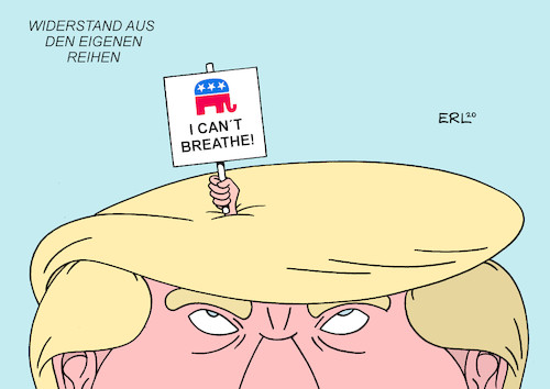 Cartoon: Republikaner (medium) by Erl tagged politik,usa,rassismus,polizeigewalt,polizei,festnahme,mord,unruhen,proteste,gewalt,präsident,donald,trump,anheizer,spaltung,schwarz,weiß,arm,reich,wahl,egoismus,wiederwahl,wahlkampf,rechtspopulismus,kritik,parteifreunde,republikaner,widerstand,eigene,reihen,can,breathe,elefant,partei,logo,karikatur,erl,politik,usa,rassismus,polizeigewalt,polizei,festnahme,mord,unruhen,proteste,gewalt,präsident,donald,trump,anheizer,spaltung,schwarz,weiß,arm,reich,wahl,egoismus,wiederwahl,wahlkampf,rechtspopulismus,kritik,parteifreunde,republikaner,widerstand,eigene,reihen,can,breathe,elefant,partei,logo,karikatur,erl