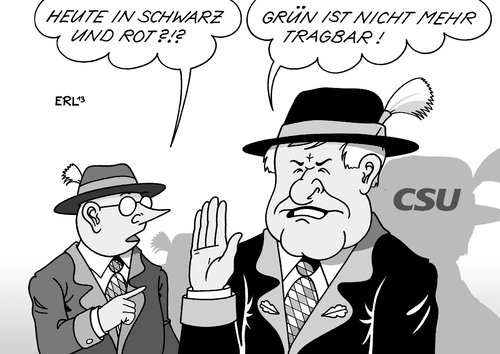 Seehofer Grüne