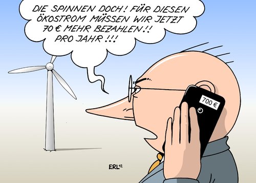 Cartoon: Strompreis (medium) by Erl tagged energiewende,atomausstieg,erneuerbare,alternative,energien,windkraft,solarenergie,wasserkraft,strom,strompreis,öko,abgabe,preis,smartphone,iphone,energiewende,atomausstieg,erneuerbare,alternative,energien,windkraft,solarenergie,wasserkraft,strom,strompreis,öko,abgabe,preis,smartphone,iphone